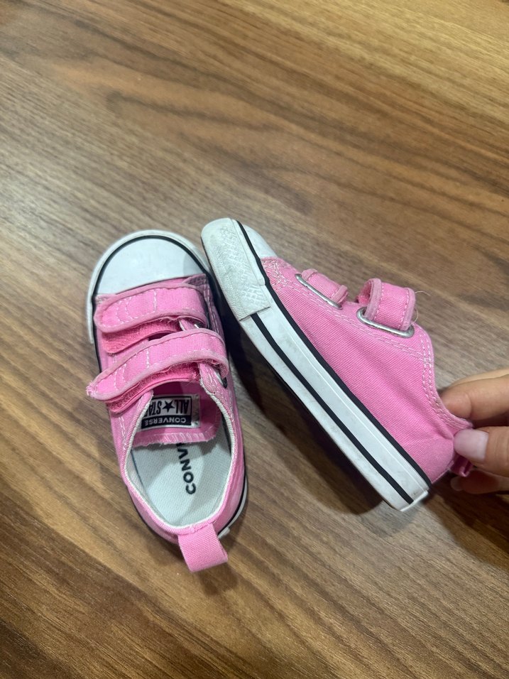 Kız Çocuk Pembe Converse - Görsel 3