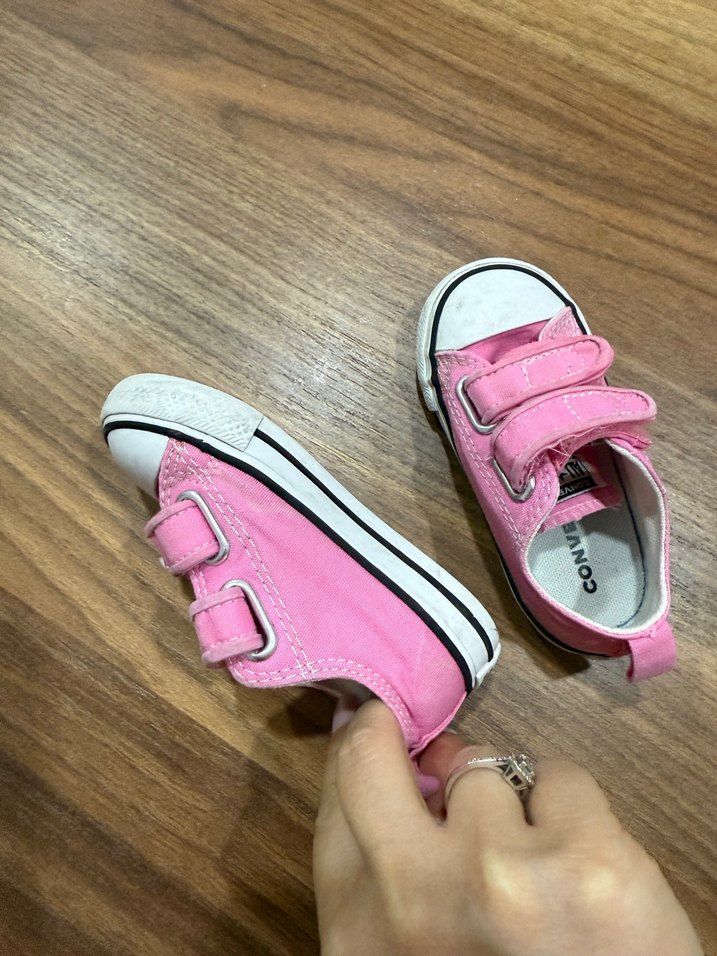Kız Çocuk Pembe Converse - Görsel 4