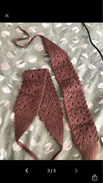 Beden Örgü bandana