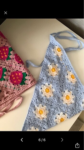 Beden Örgü bandana