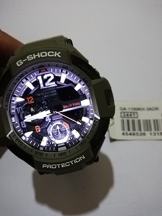 0 orijinal sıfır CASİO SAAT GA-1100KH-3ADR