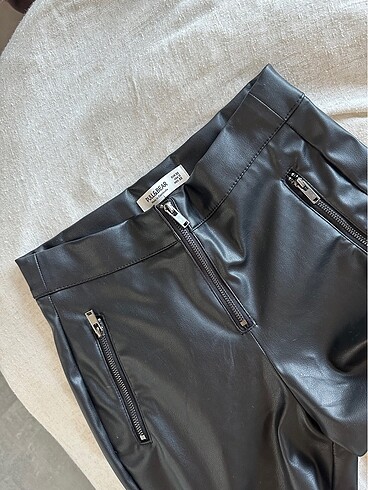 Pull and Bear Deri pantolon
