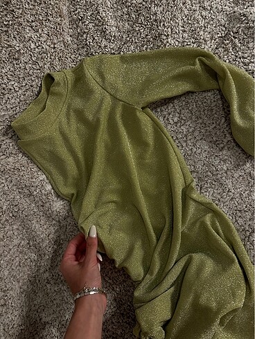 Pull and Bear Simli elbise