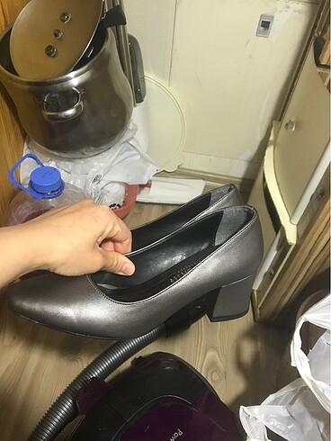 37 Beden Kalın topuklu ayakkkabı