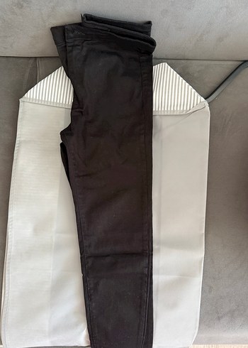 Siyah Kadın Skinny Denim Pantolon - Görsel 2