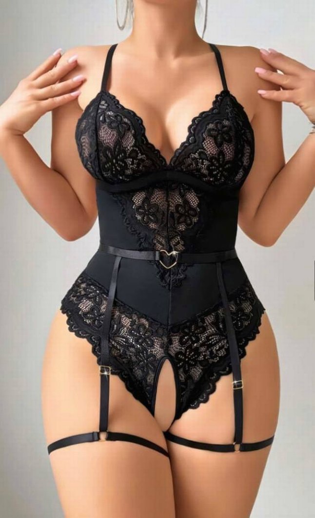 siyah babydoll - Görsel 2