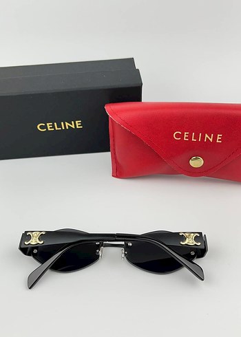Celine Parlak Kırmızı  Güneş Gözlüğü - Görsel 5