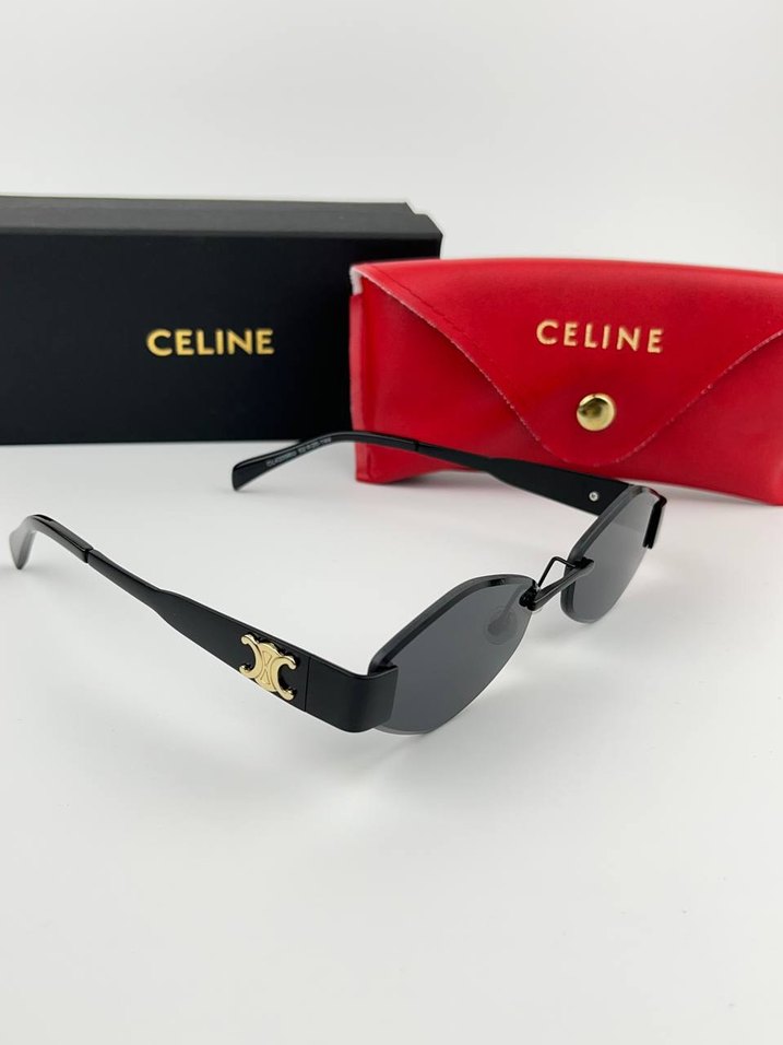 Celine Parlak Kırmızı  Güneş Gözlüğü - Görsel 2