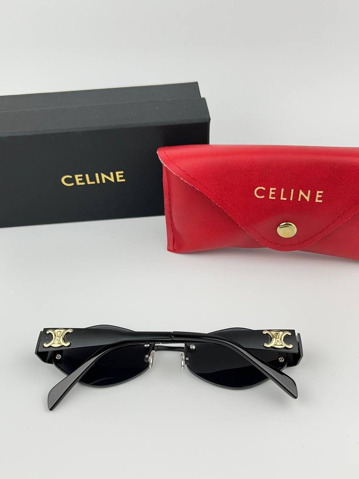 Celine Parlak Kırmızı  Güneş Gözlüğü - Görsel 5