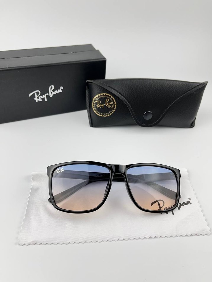 Ray-Ban  Klasik Mavi Degrade Güneş Gözlüğü - Görsel 3
