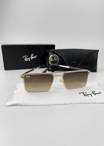 Ray-Ban Klasik Kahverengi Erkek Güneş Gözlüğü - Görsel 2