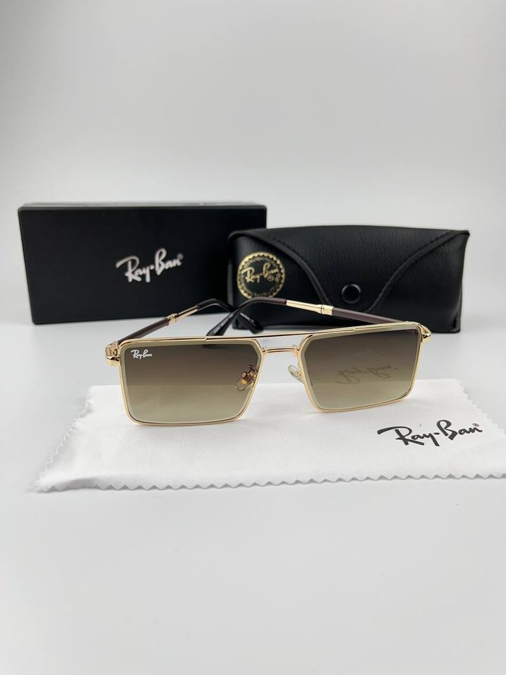 Ray-Ban Klasik Kahverengi Erkek Güneş Gözlüğü - Görsel 2