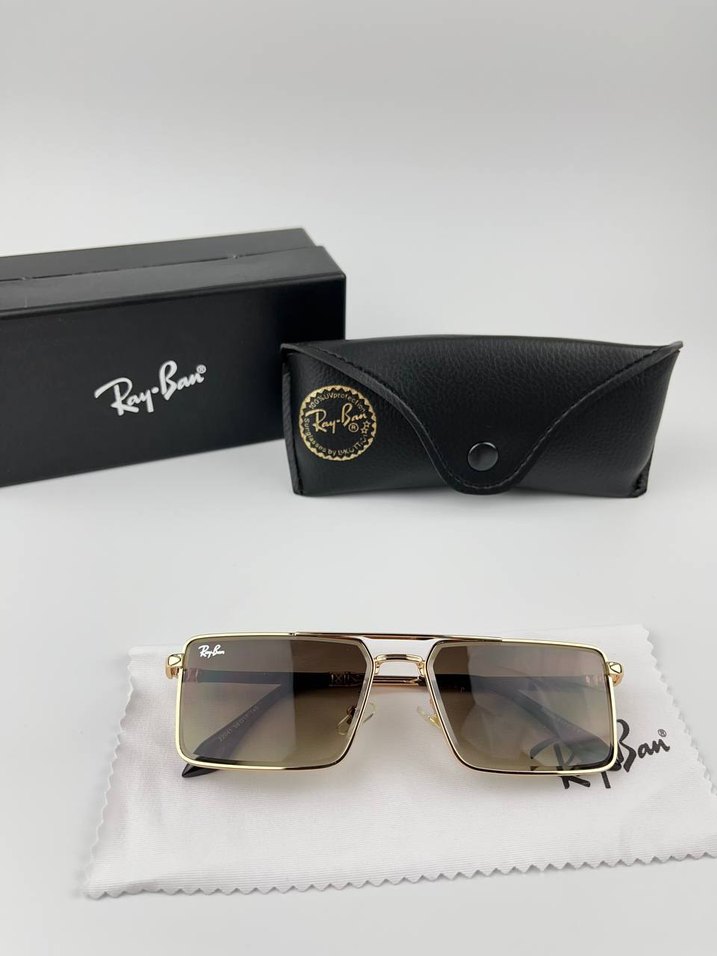 Ray-Ban Klasik Kahverengi Erkek Güneş Gözlüğü - Görsel 4