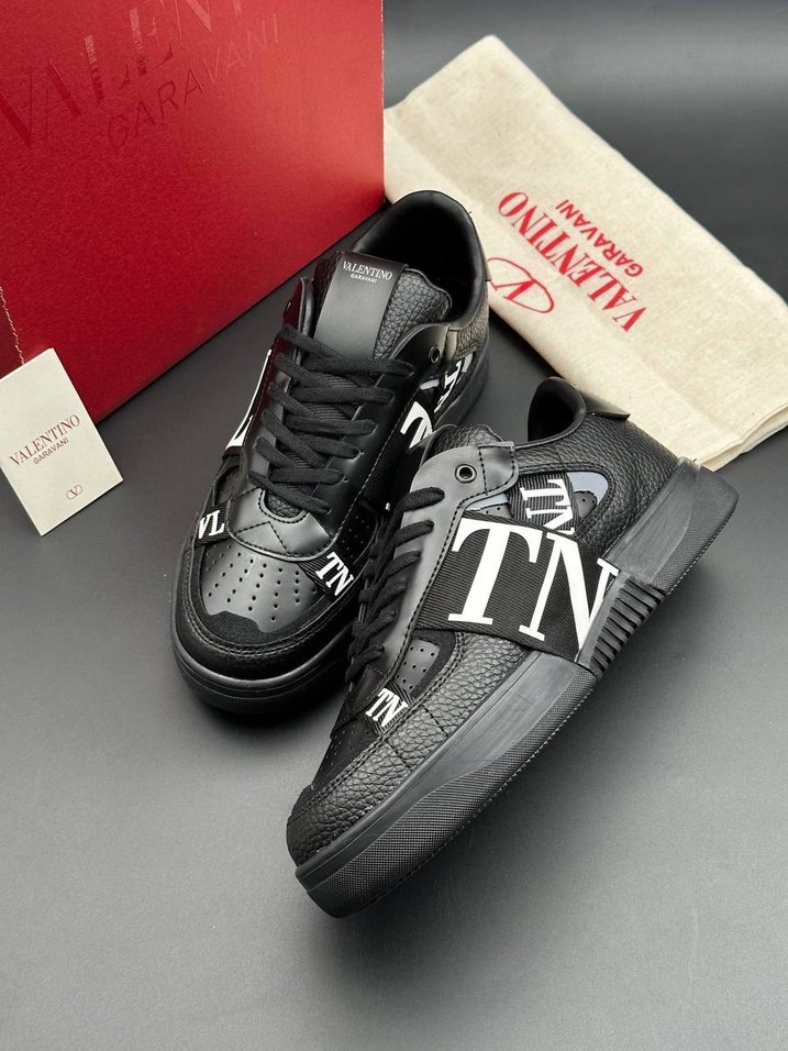 Valentino Garavani Siyah  Spor Ayakkabı - Görsel 4