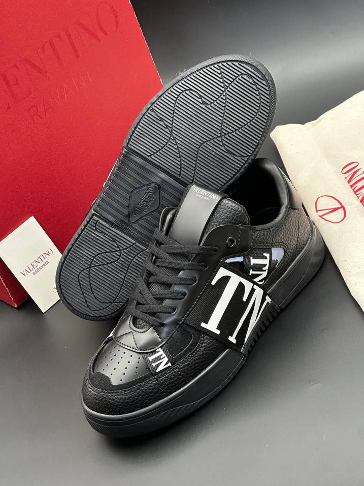Valentino Garavani Siyah  Spor Ayakkabı - Görsel 5