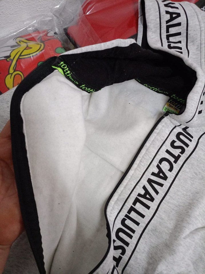 Gri Kapüşonlu Erkek Sweatshirt - Görsel 2