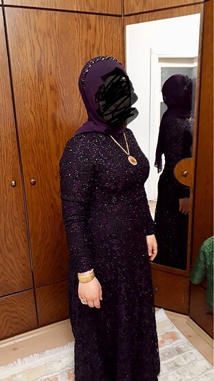 Parıltılı elbise