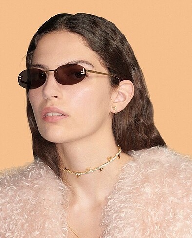 Fendi Fendi First Crystal Sunglasses