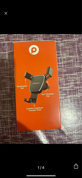 Araç telefon tutacağı