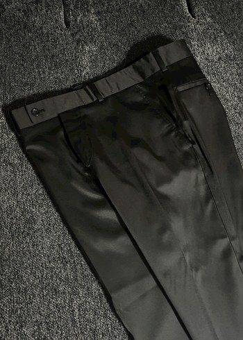 Siyah kumas Pantolon