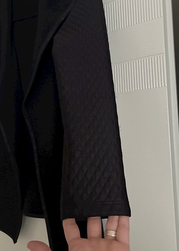 Siyah Kadın ceket - Görsel 2