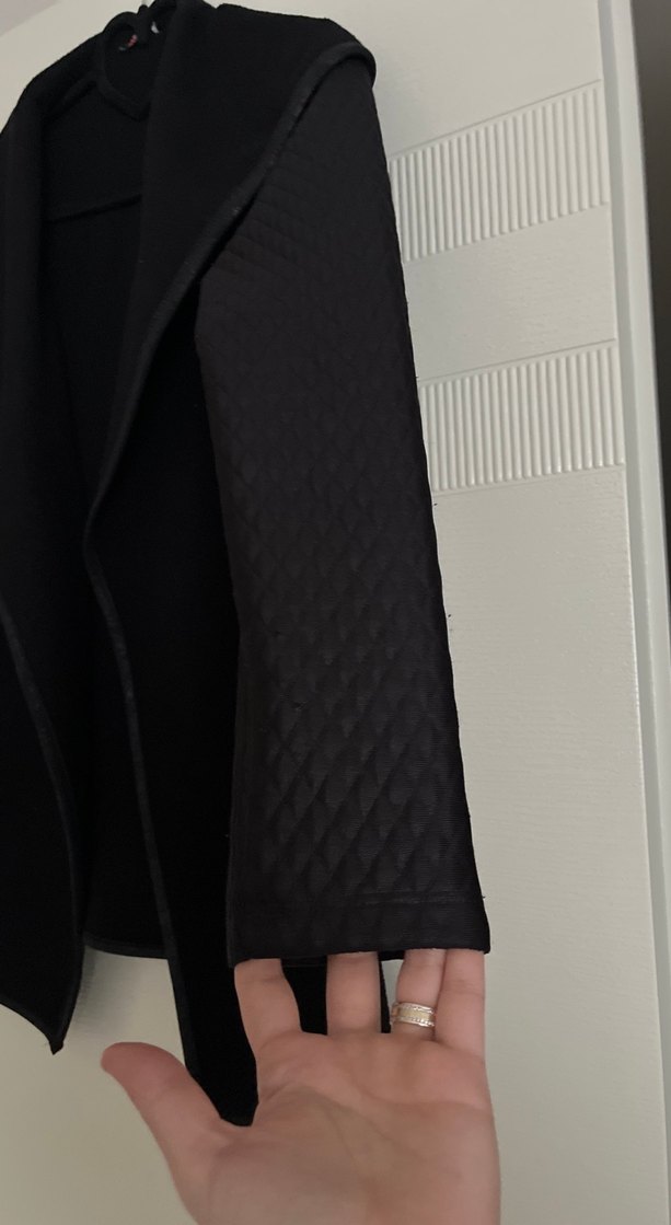 Siyah Kadın ceket - Görsel 2