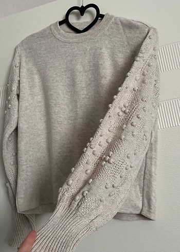 Örgü Kadın Triko Kazak - Görsel 2