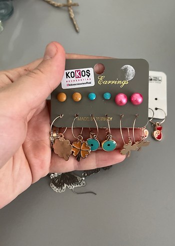 Karışık küpe - Görsel 2