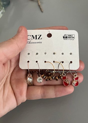 Karışık küpe - Görsel 3