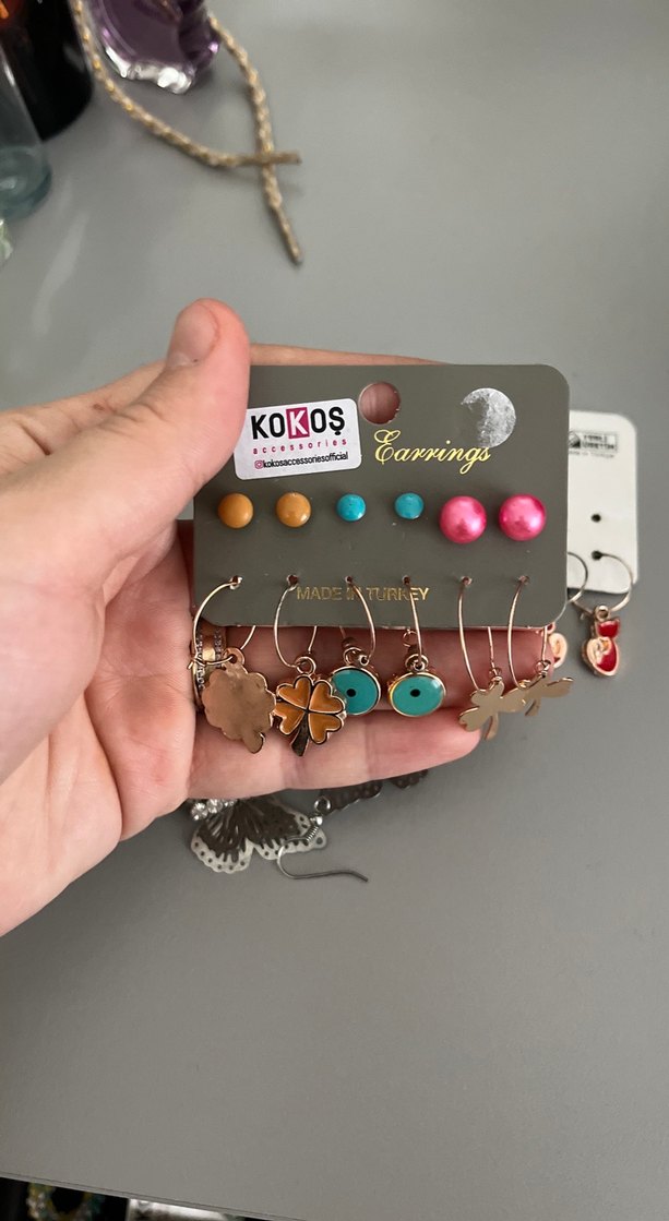 Karışık küpe - Görsel 2