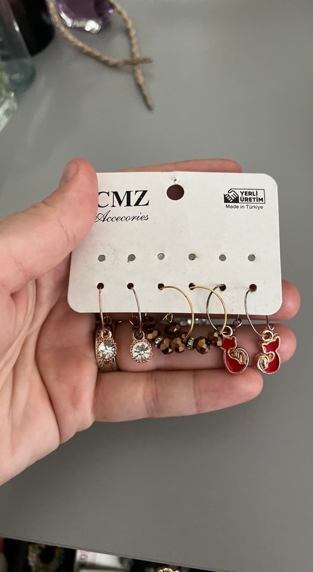 Karışık küpe - Görsel 3