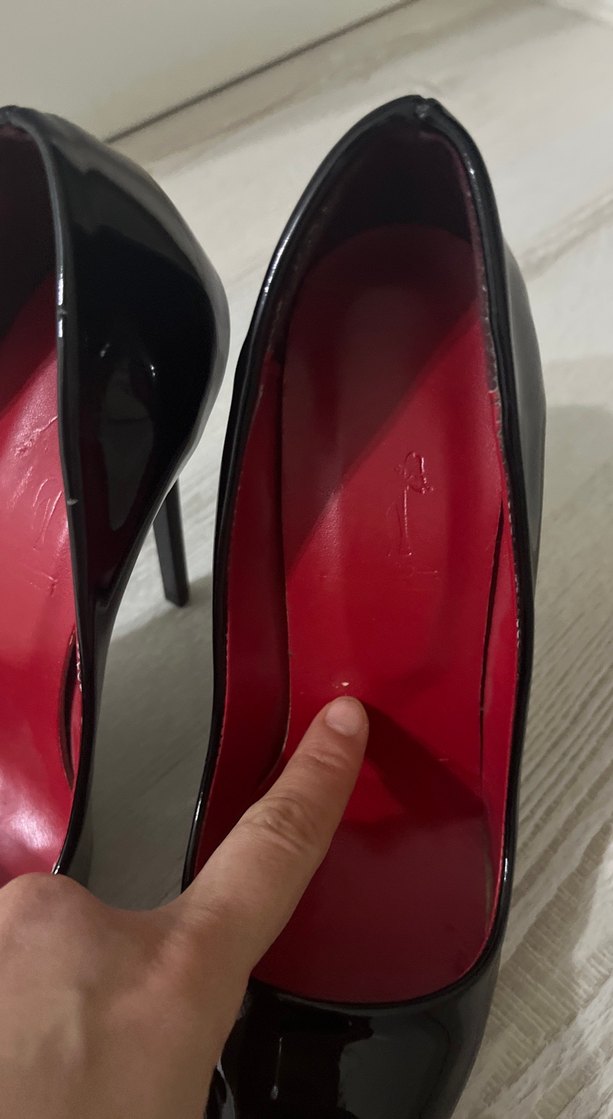 Parlak Siyah Stiletto - Görsel 4