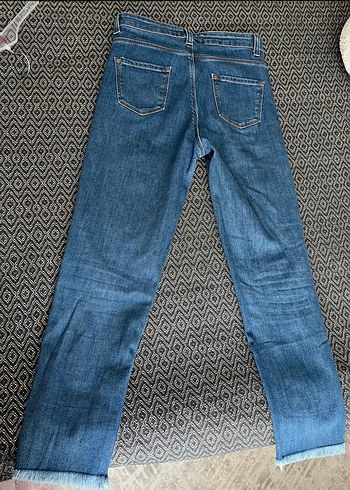 Diğer Kadın Mavi Regular Fit Denim Kot Pantolon
