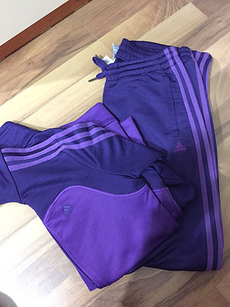 xs Beden mor Renk Orjinal adidas pamuk eşofman takımı