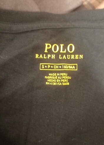 s Beden siyah Renk Polo tişört