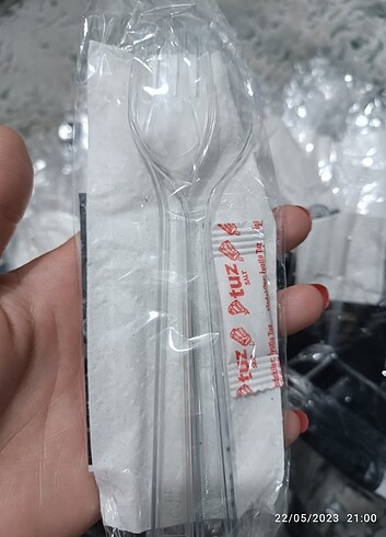Plastik çatal kaşık - Görsel 3
