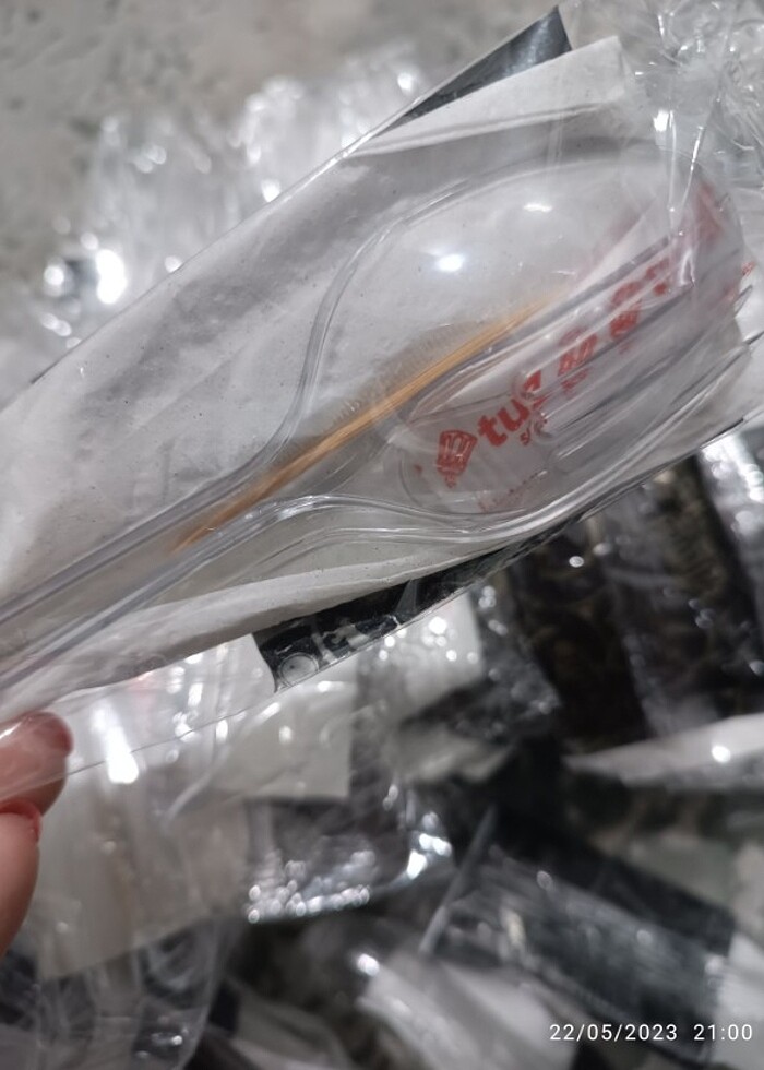 Plastik çatal kaşık - Görsel 2