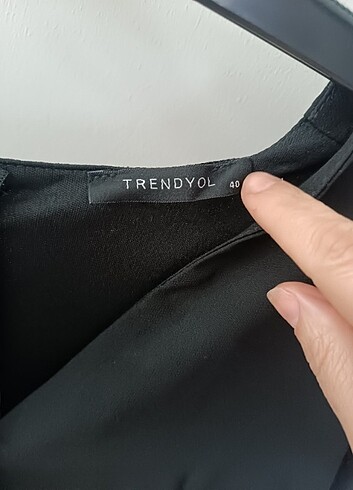 Trendyol & Milla Siyah elbise 