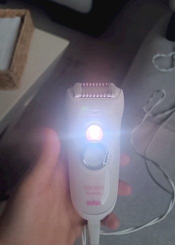 Beyaz ve Gri Epilatör Seti - Görsel 4