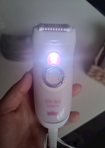 Beyaz ve Gri Epilatör Seti - Görsel 5