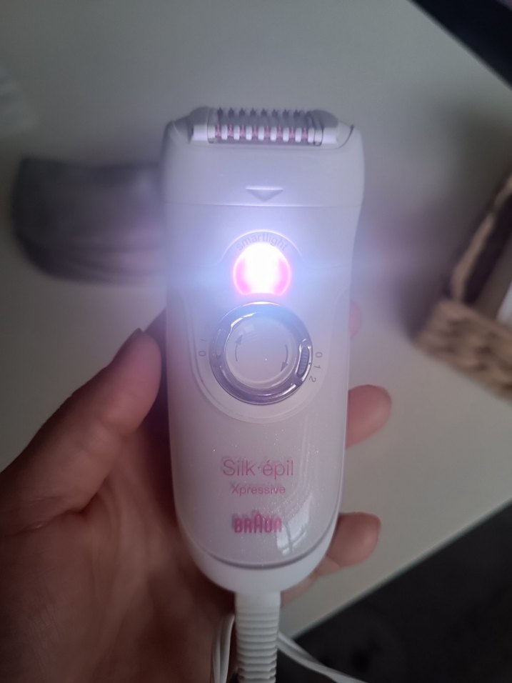 Beyaz ve Gri Epilatör Seti - Görsel 5