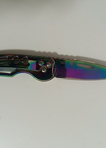 Koyu Renkli Çok Fonksiyonlu Katlanabilir Çakı - Görsel 2