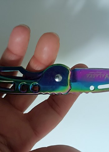 Koyu Renkli Çok Fonksiyonlu Katlanabilir Çakı - Görsel 3