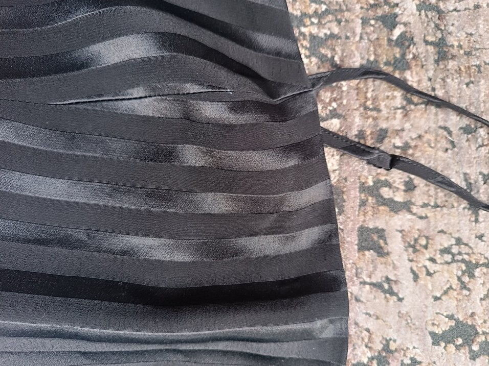 Gri Zebra Desenli Straplez Bustiyer - Görsel 5