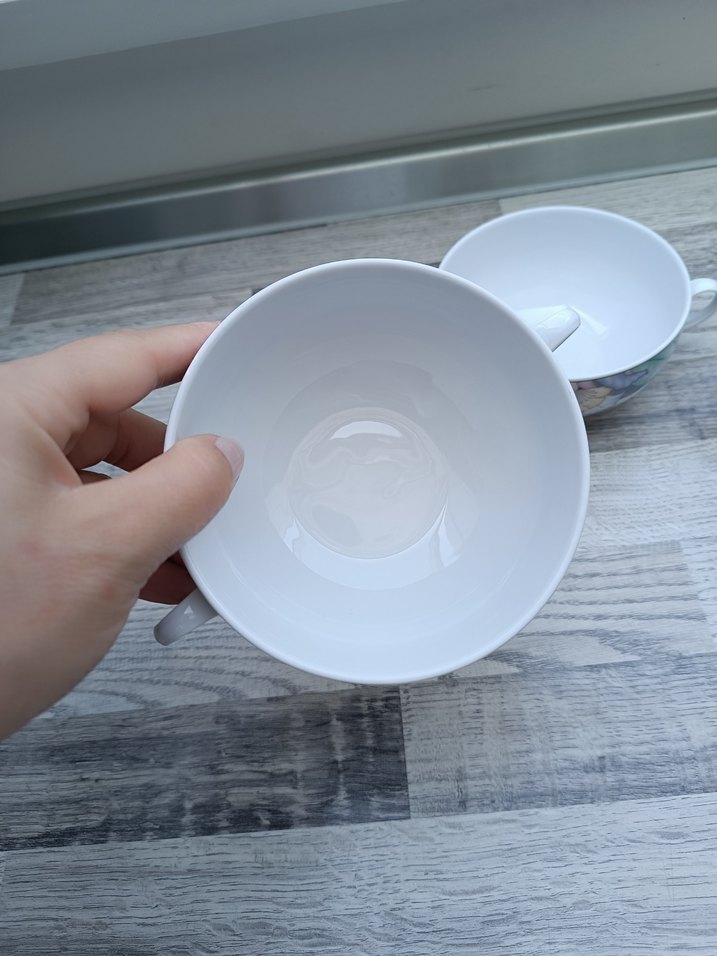 Bavaria Çiçek Desenli Pastel Renkli 4 Kase - Görsel 4