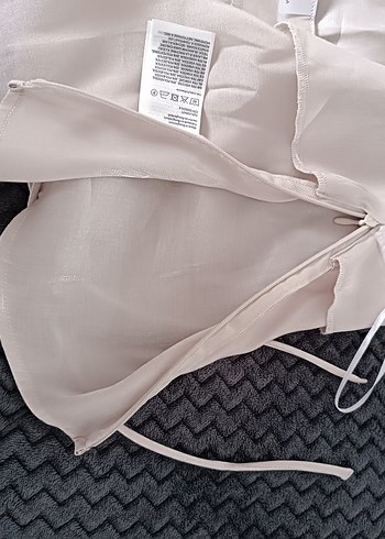 H&M Beyaz İnce Askılı Straplez Kadın Atlet - Görsel 4