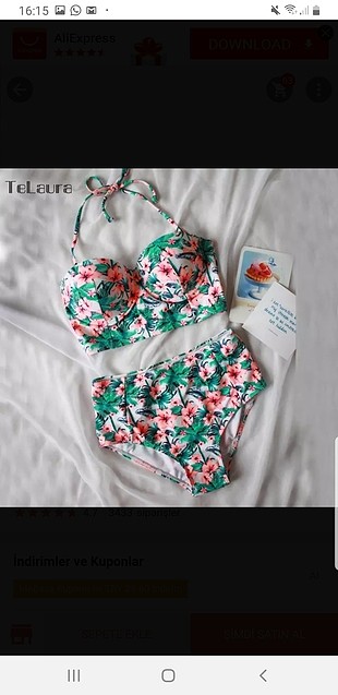 harika bikini takimi