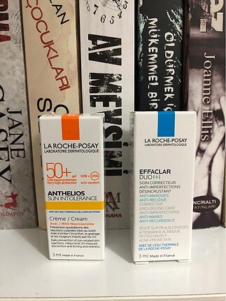La roche posay nemlendirici ve güneş koruyucu