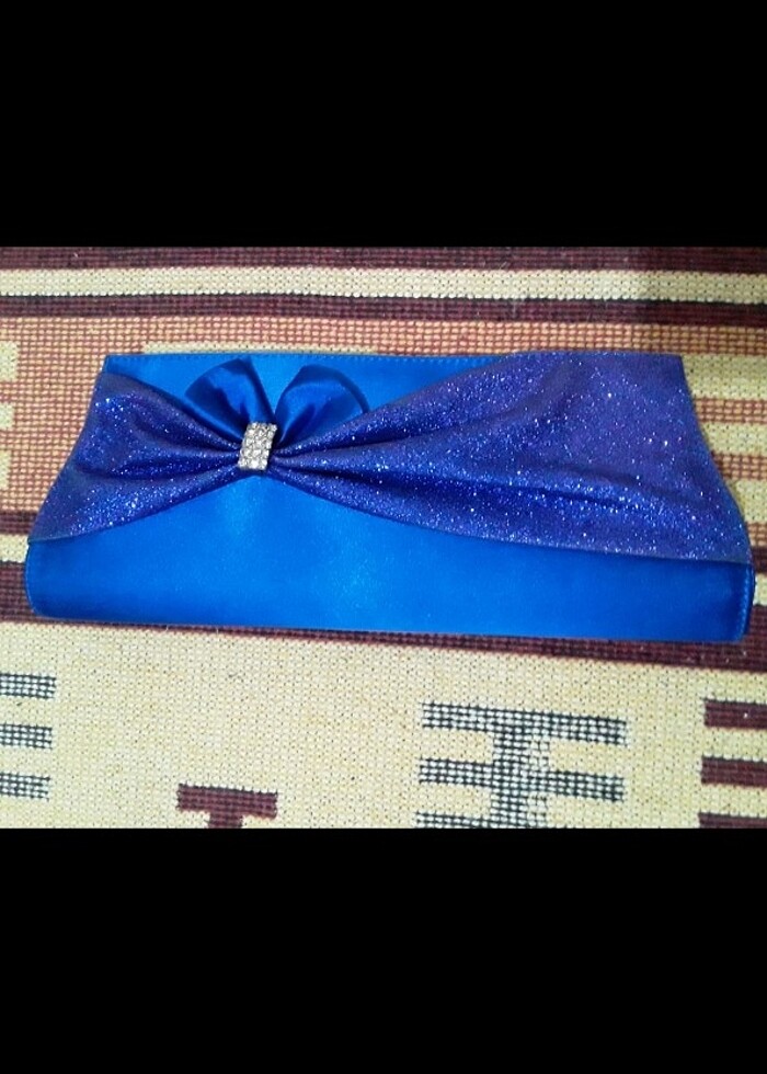 Saks mavisi elbise - Görsel 3