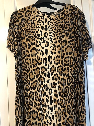 Zara Zara leopar elbise